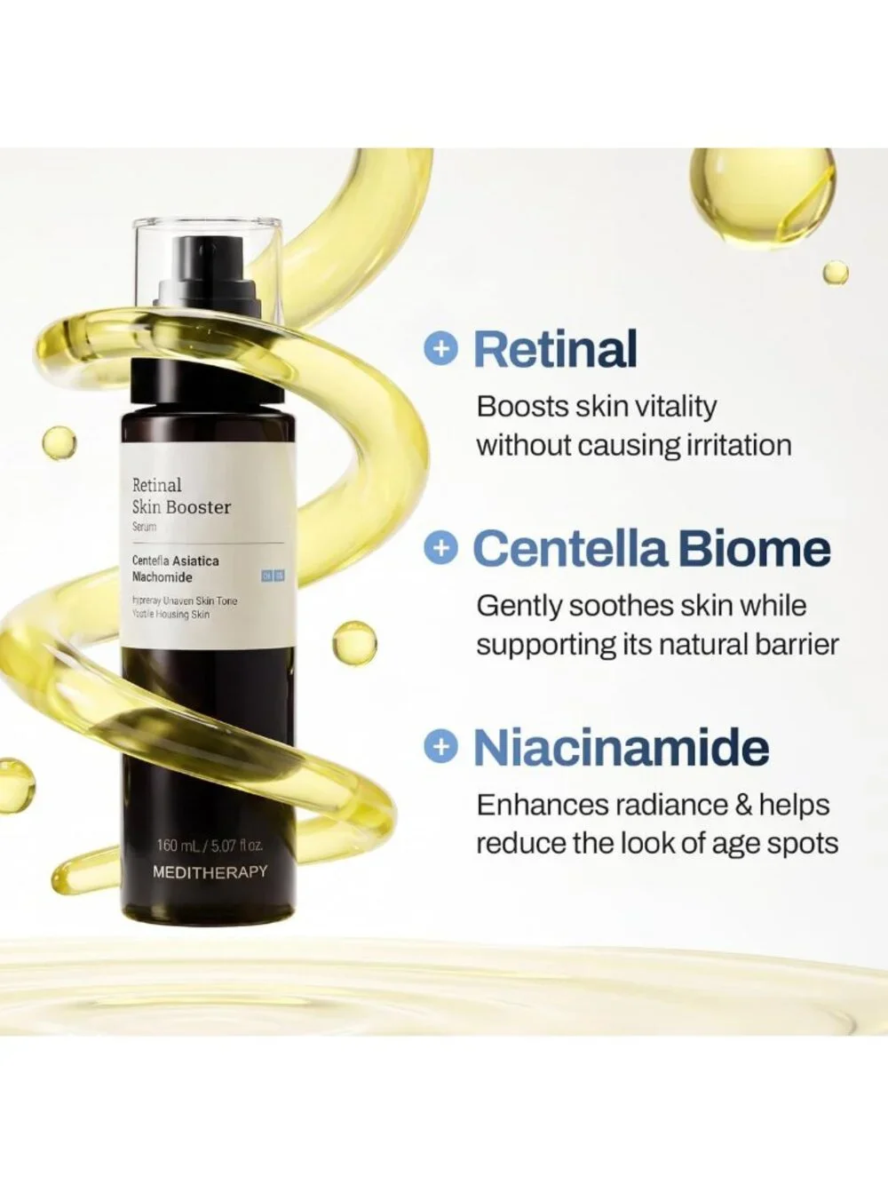 Hydrating Retinal Skin Booster Serum | Niacinamide & Cica for Dull Skin, All